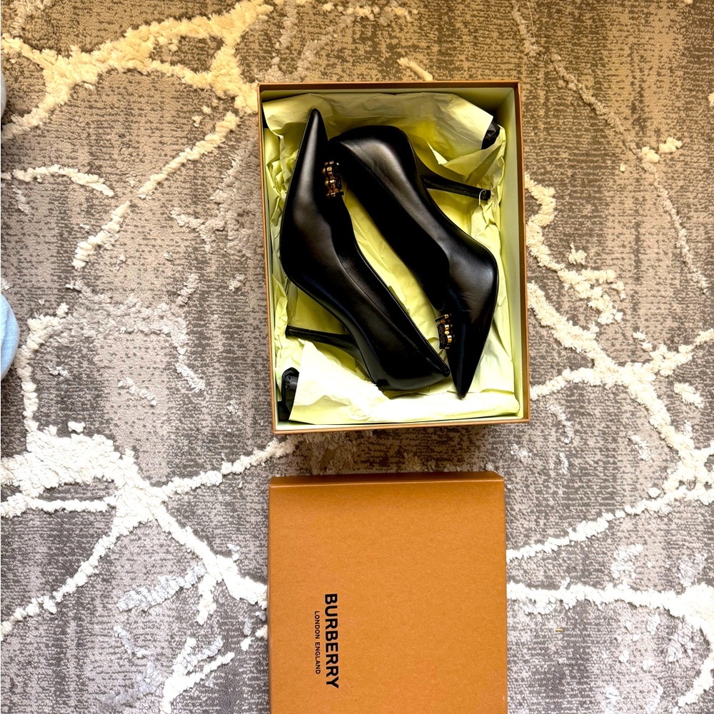 Burberry heels offers available